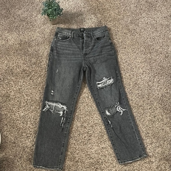 BDG- Urban Outfitters Slim Straight Distressed Jeans - Picture 3 of 7